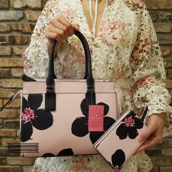 Kate spade cameron MEDIUM satchel + Medium Wallet - Picture 5 of 13